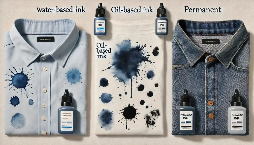 Types of Ink Stains