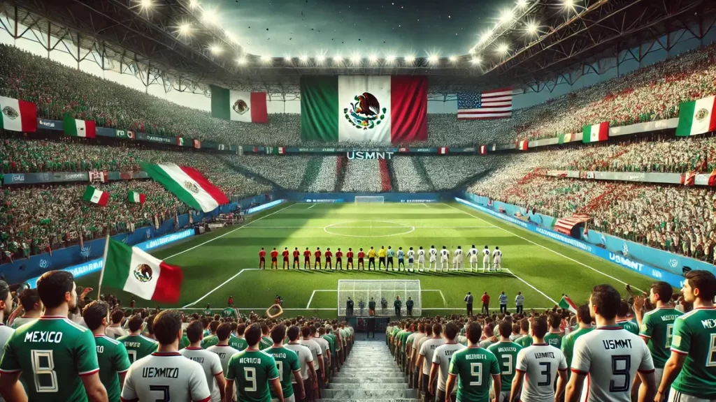 mexico national football team vs usmnt lineups
